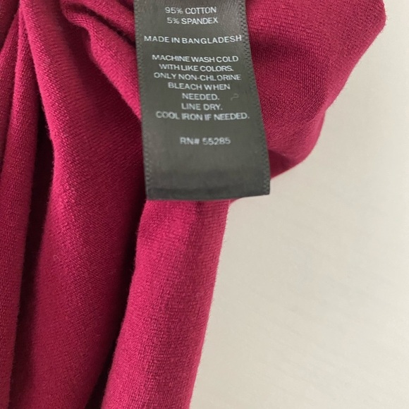 Women’s Express Sleeveless Burgundy Dress Size Small - Picture 6 of 6